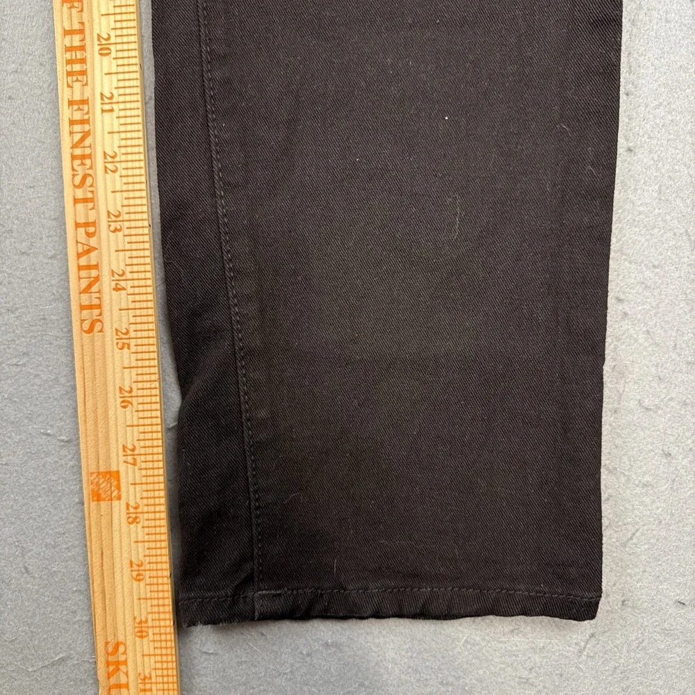 True Religion Jeans World Tour Men's 32 Geno Relaxed Slim Black Zip Button
